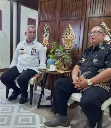 Koordinasi dengan Kakanwil Kemenkumham Provinsi Jawa Tengah