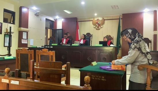 Bagian Hukum Setda Kabupaten Banyumas Mengikuti Sidang di PN Purwokerto