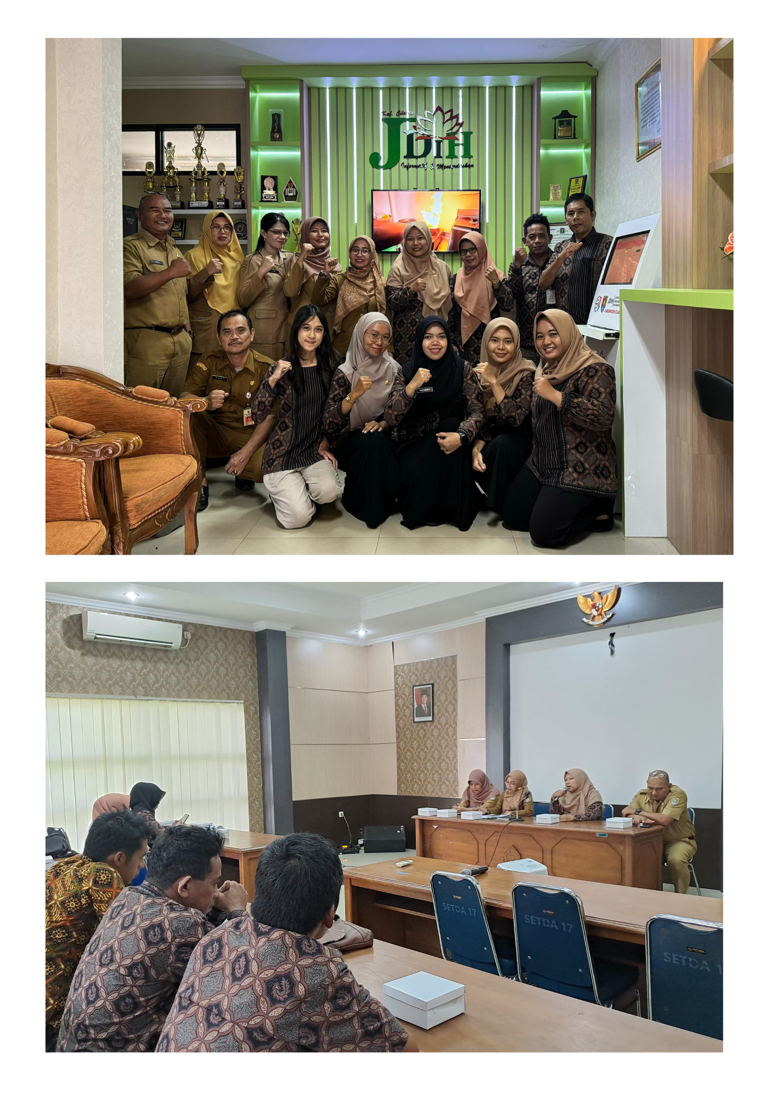 Study Banding ke JDIH Kabupaten Cilacap