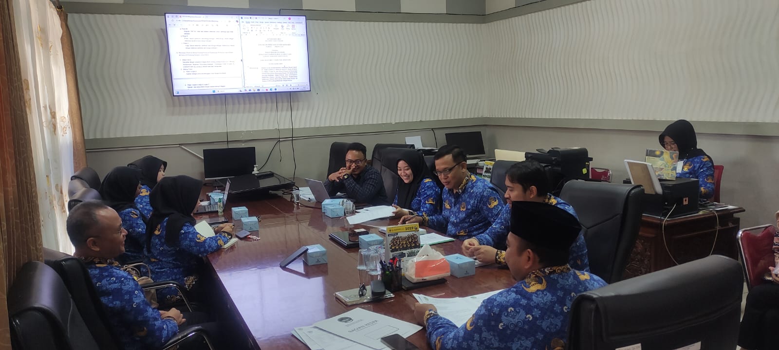 Pembahasan Rancangan Peraturan Bupati tentang Kawasan Tanpa Rokok  