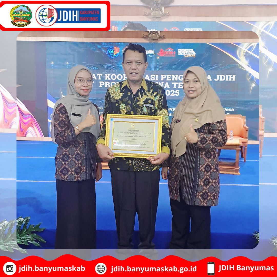 JDIH JATENG AWARD 2025
