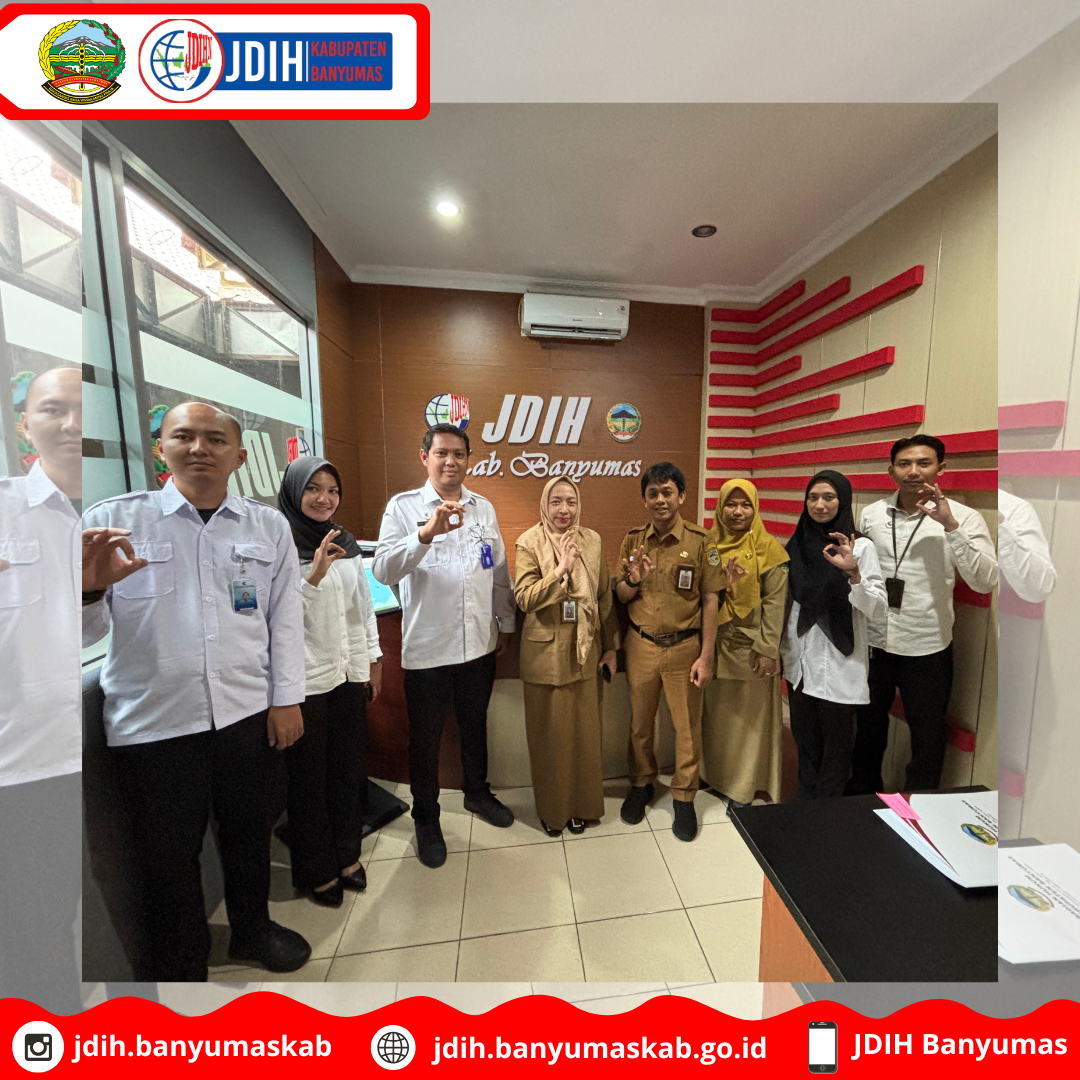 Kunjungan Kerja dari Kantor Wilayah Kementerian Hak Asasi Manusia Provinsi Jawa Tengah
