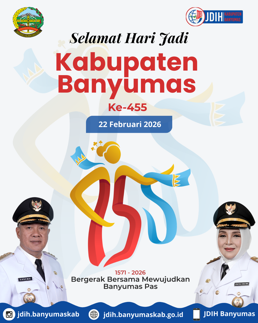 SELAMAT HARI JADI KABUPATEN BANYUMAS KE-455